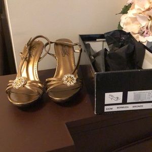 Bronze Dress Shoes size 6